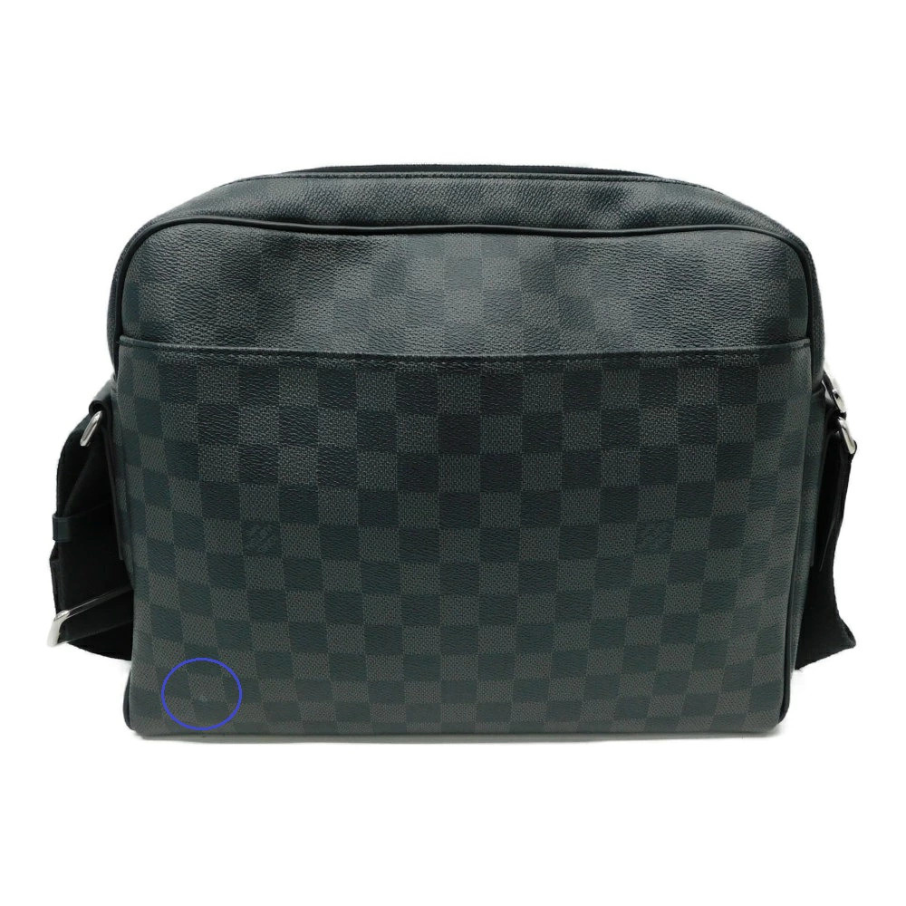 Louis Vuitton Graphite Dayton Bag Black Shoulder Damier Crossbody Adjustable